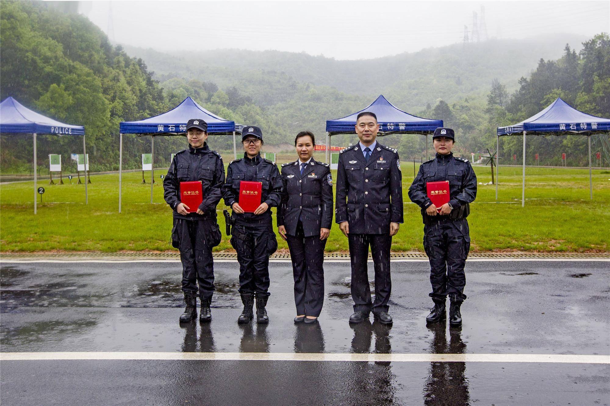 湖北公安素质强警交流合作第二片区射击比武在黄石举行