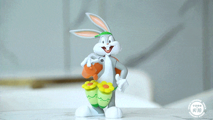 玩具醒醒吧肯德基上新春季限定兔八哥全套玩具免费送