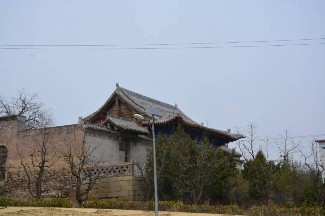 實拍榆次烏金山鎮西左付村張氏宗祠觀音祠