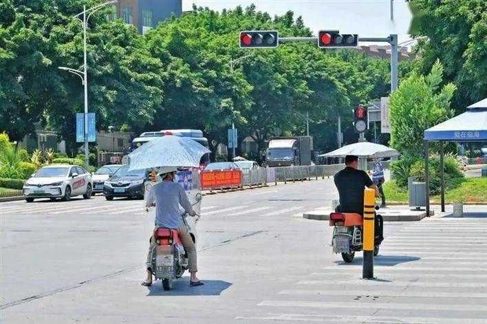 寶安摩電交通整治再發力在重點路口部署一批交通安全教育警示點