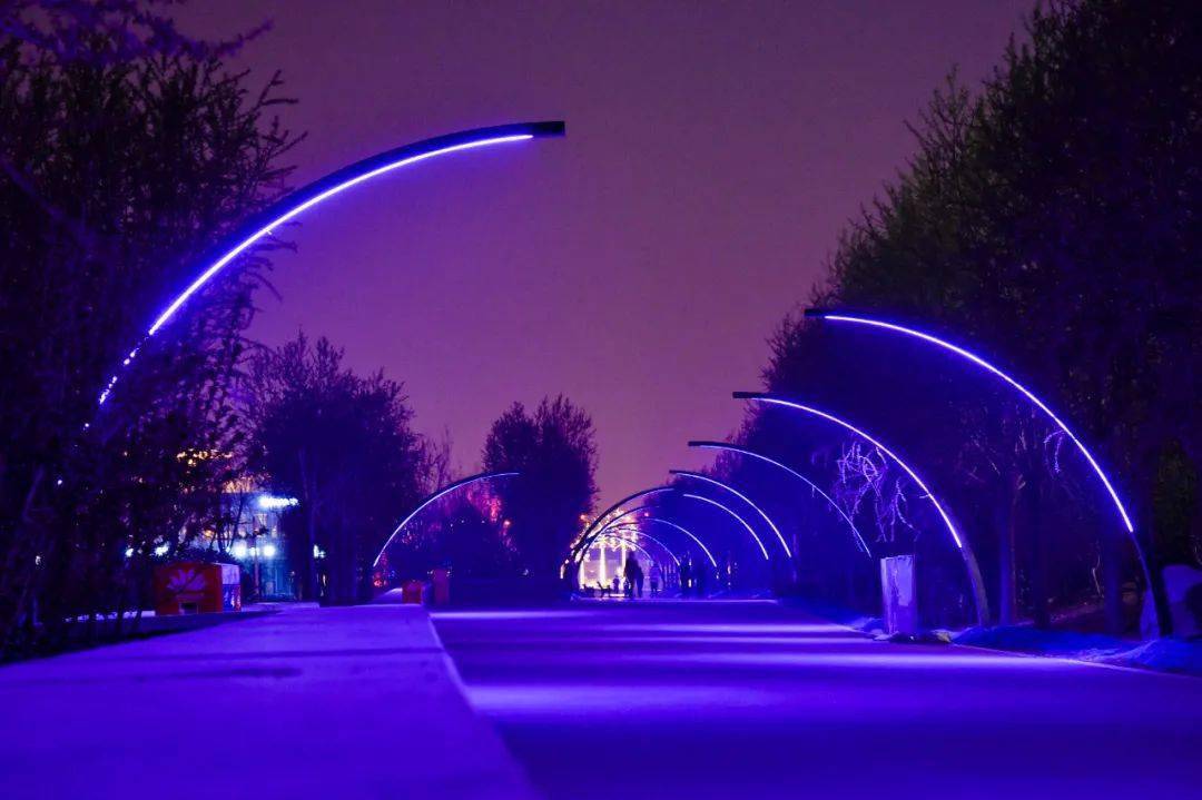 美麗天津散步夜跑好去處最美夜景公園來了