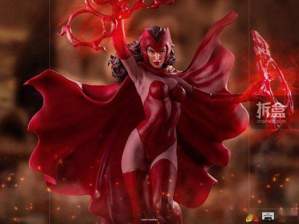 iron studios 漫画造型 scarlet witch 绯红女巫 1/10雕像