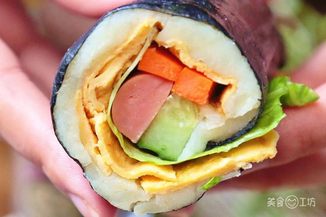 不用米饭也能做寿司 减肥者最喜欢 土豆