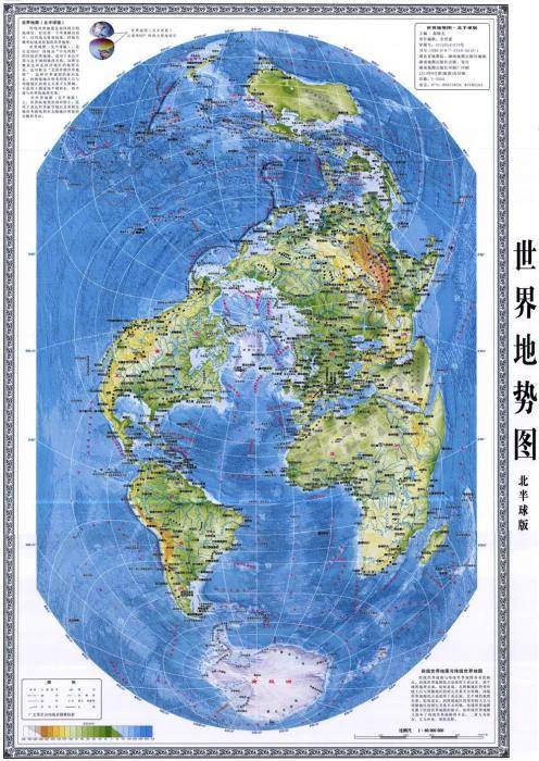 地图|横竖看世界，有何大不同？——专访竖版世界地图编制者郝晓光