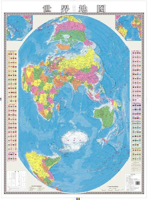 地图|横竖看世界，有何大不同？——专访竖版世界地图编制者郝晓光
