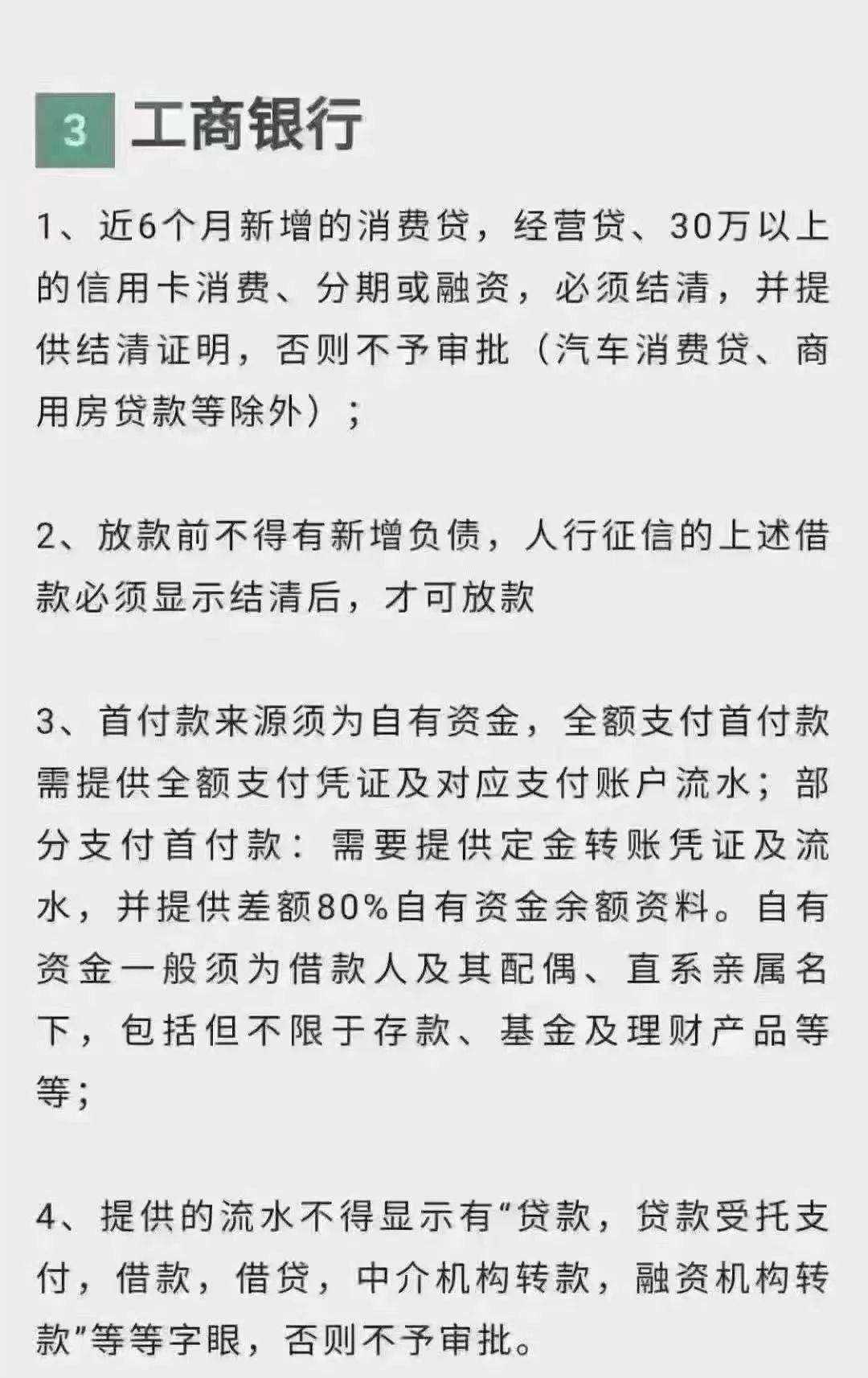 最新！四大行最新贷款制度细则出炉，速看！