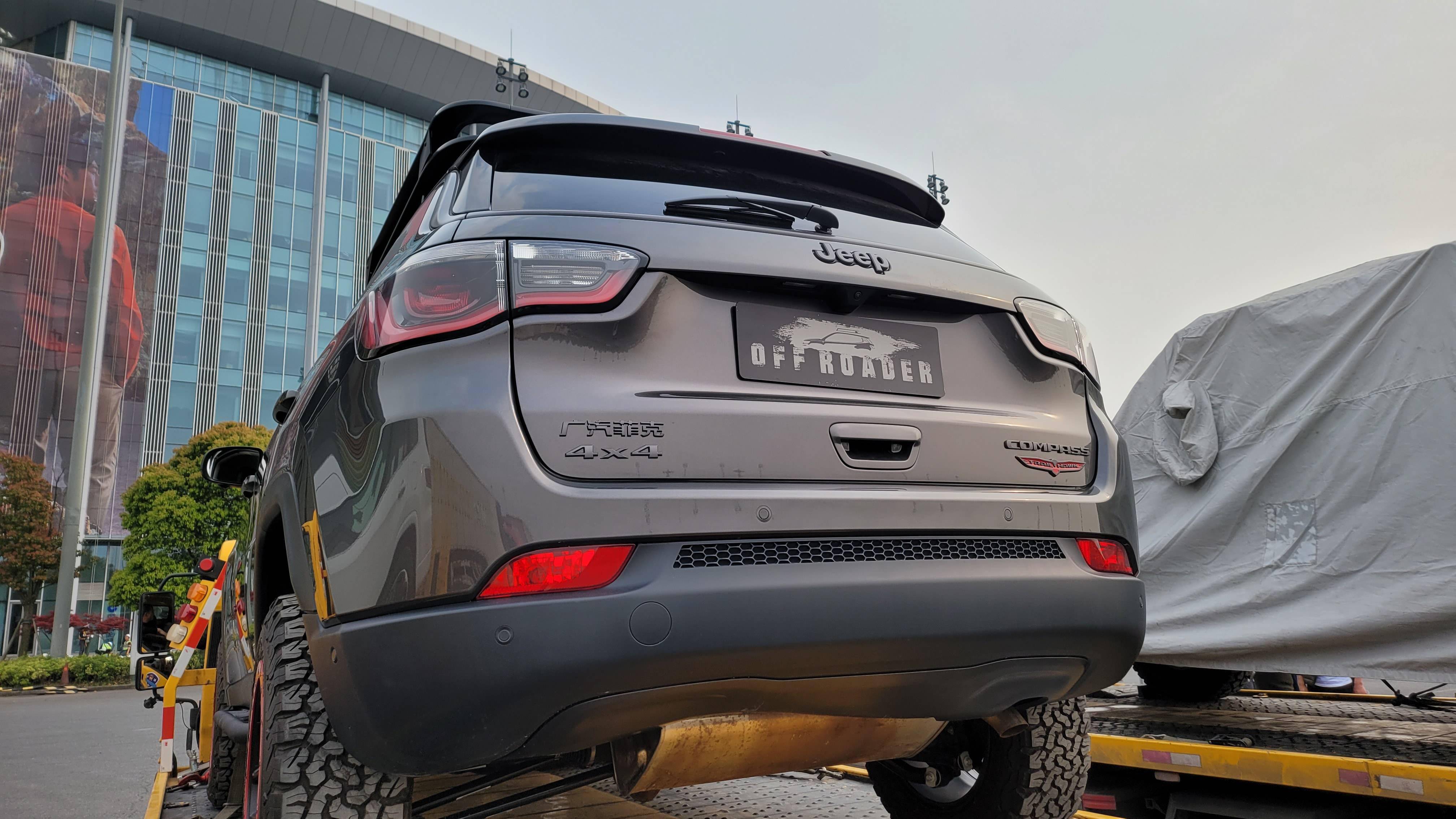 2021上海车展探馆jeep指南者越野改装版