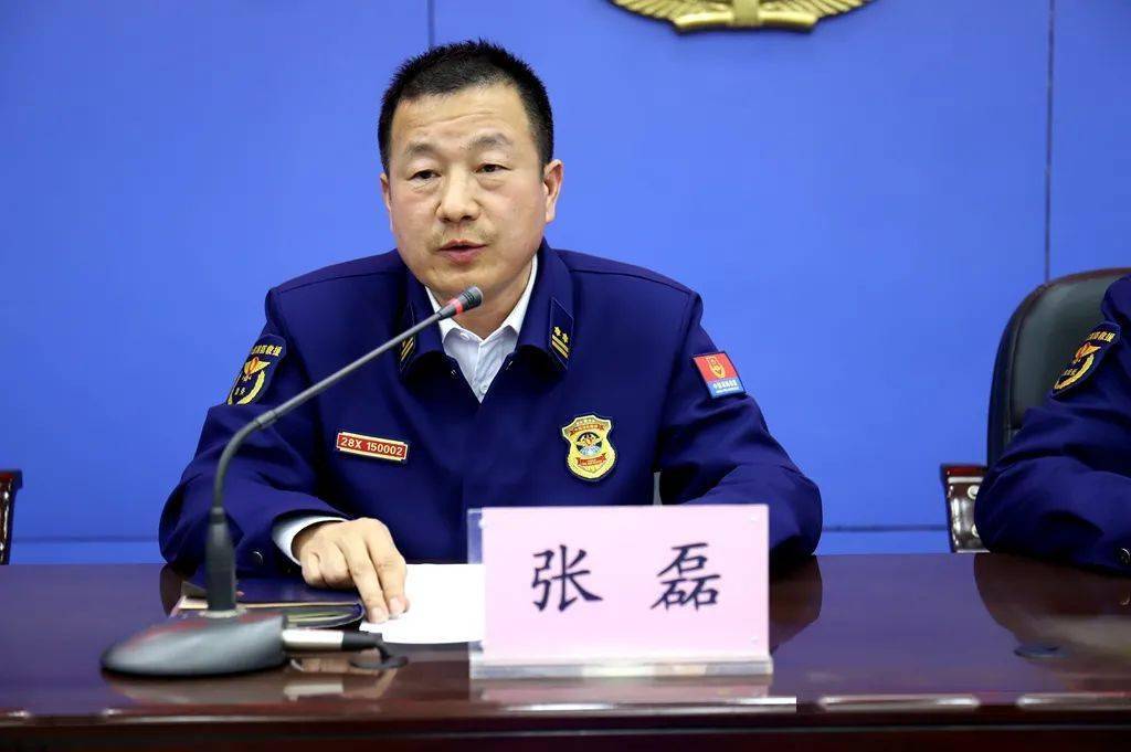 会上,张晓斌主任传达了总队党委关于党史学习教育活动的部署要求,并对