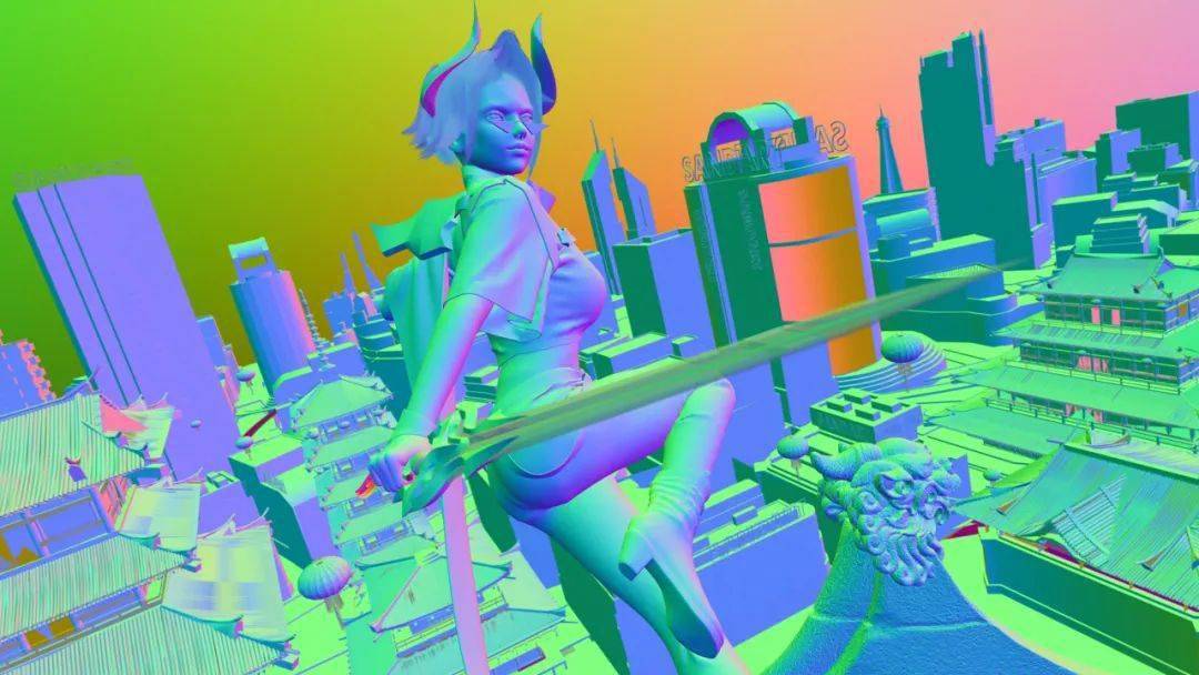 3d辅助绘画!一招解决透视比例结构问题!_软件