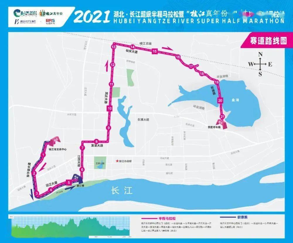 2021湖北·长江超级半程马拉松巴东站路线图公布!