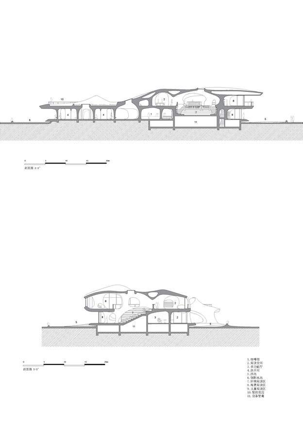 马岩松新作「海口云洞图书馆」正式开幕,一体成型的混凝土建筑也能