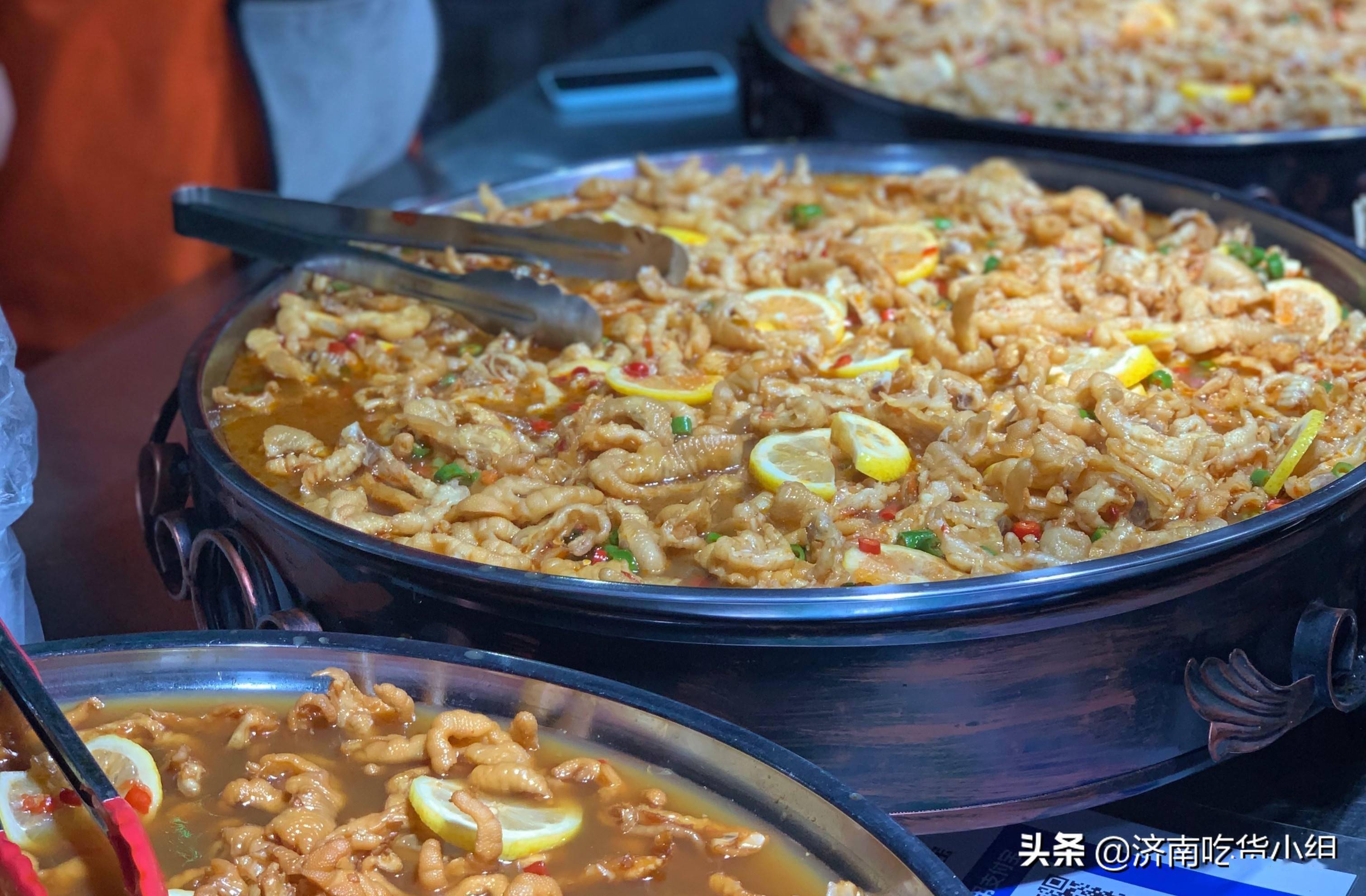济南最大最火的夜市"环联夜市"宝藏小吃集合