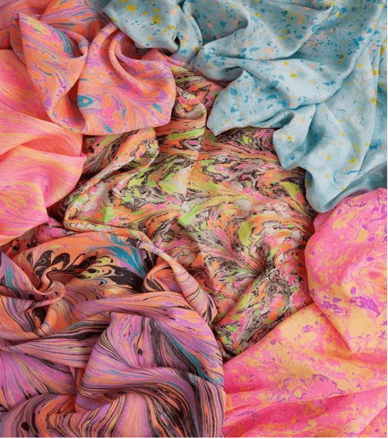 八里庄社区艺术馆水拓丝巾活动报名啦快来制作属于你自己的艺术品吧