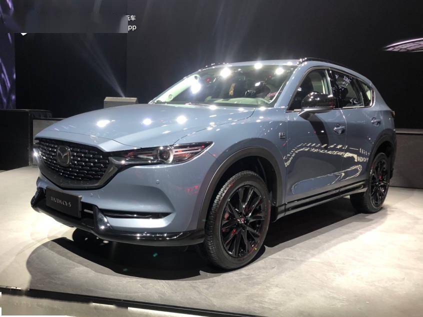 马自达cx-5黑骑士版亮相上海车展 售价20.18-23.58万元_搜狐汽车_搜狐