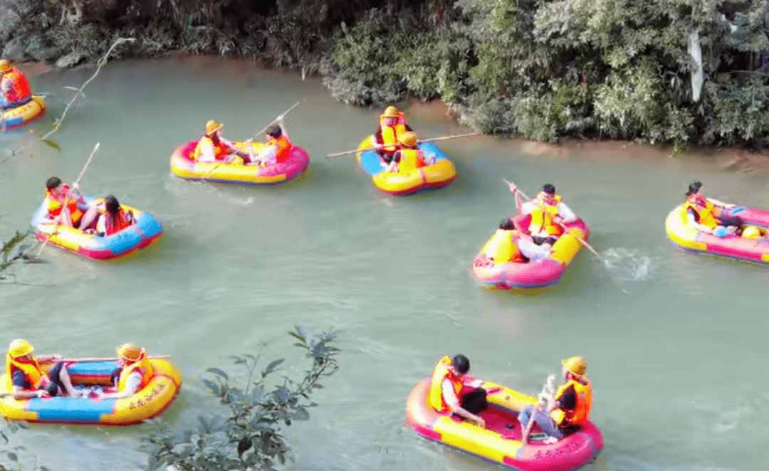 开漂啦德化云龙谷漂流5月1日正式开漂