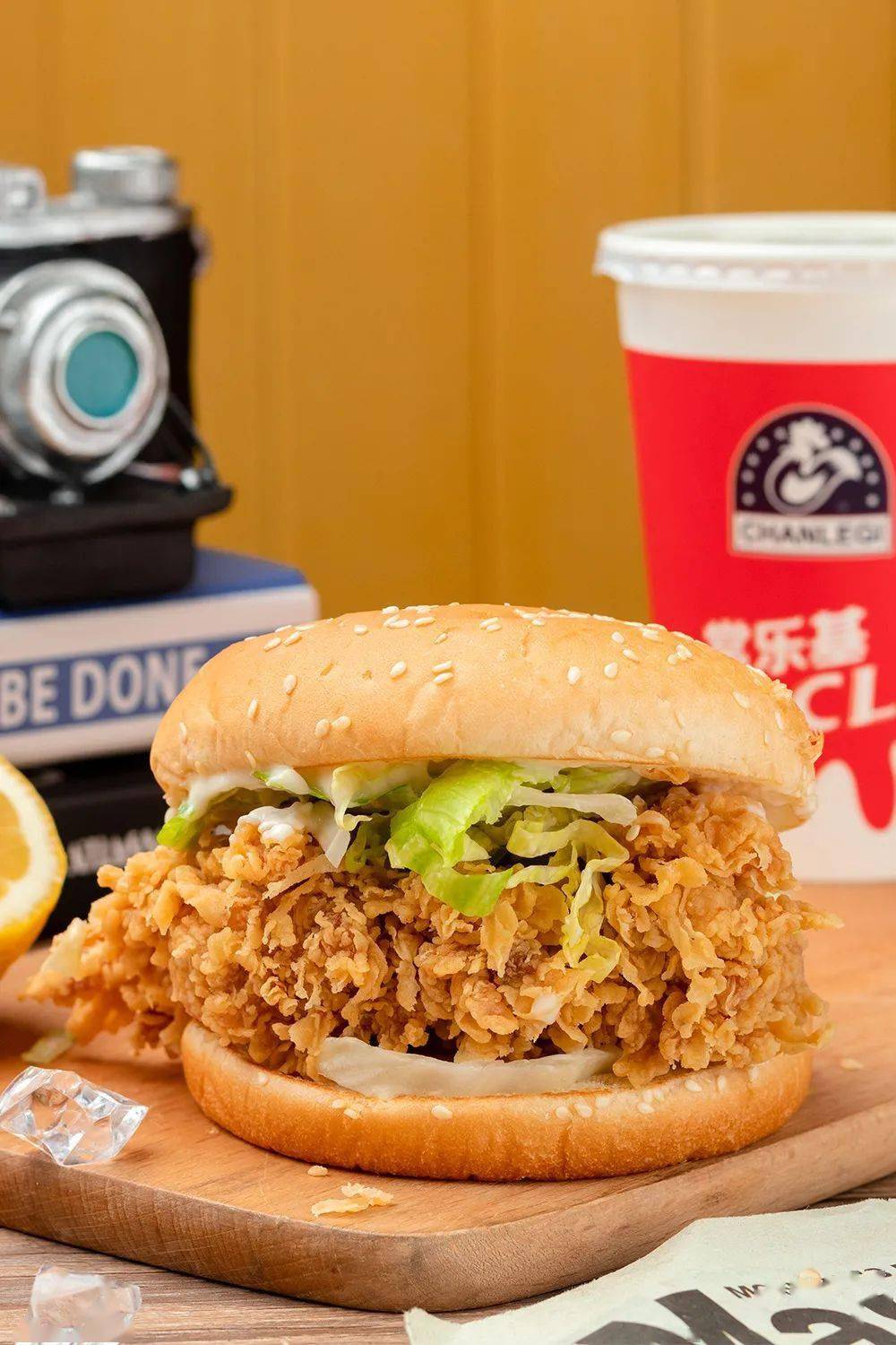 大泉州30店通用17年优质连锁品牌常乐基来了88元香辣鸡腿堡鸡米花可乐