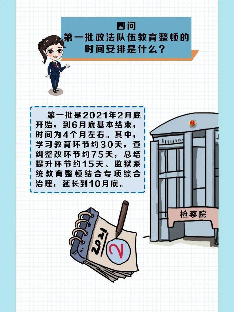 教育整顿漫画版带你get政法队伍教育整顿应知应会知识