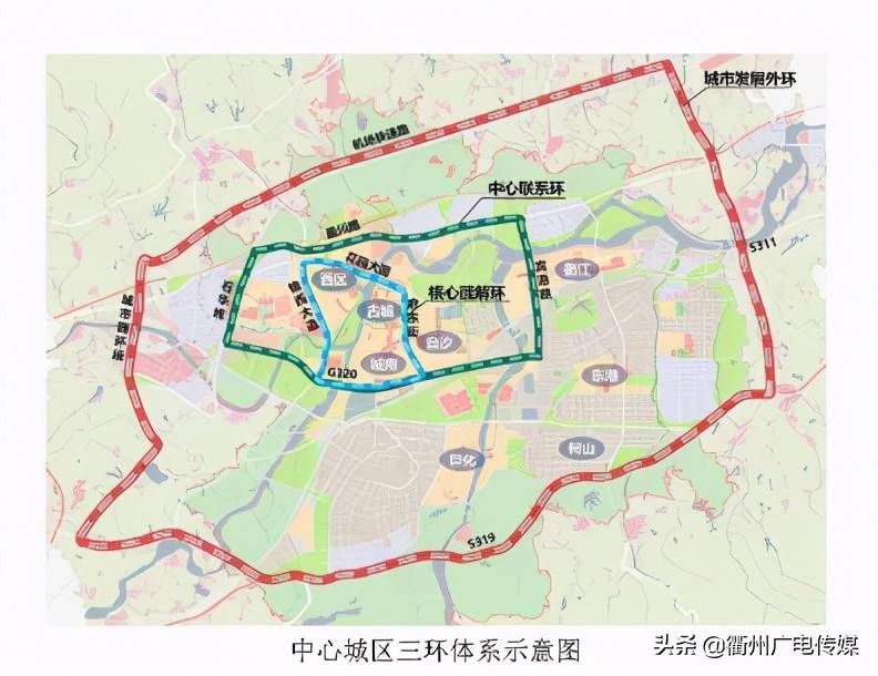 衢州城市总体规划2030图片