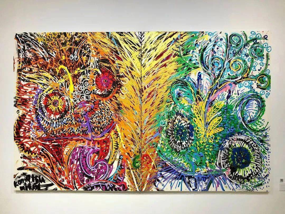 “狂野少女”绘画堪比毕加索,8亿人看她作画,作品震惊整个国际画坛