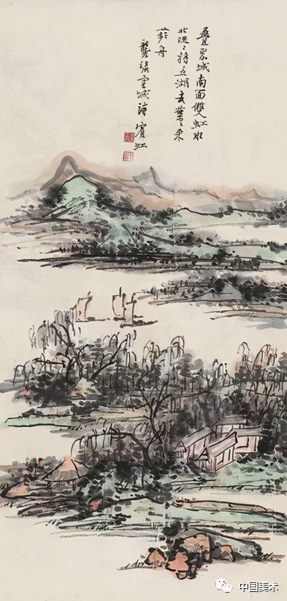 黄宾虹山水画精品欣赏