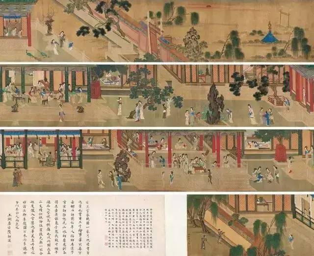 十五幅经典人物作品看：中国古代人物画的艺术表现特征_绢本