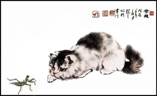 这组动态水墨画,生动有趣