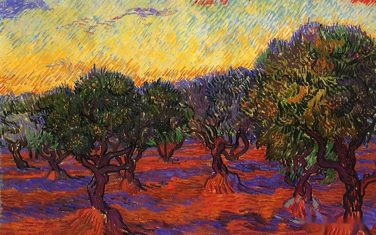后印象派绘画大师梵高油画作品高清精选