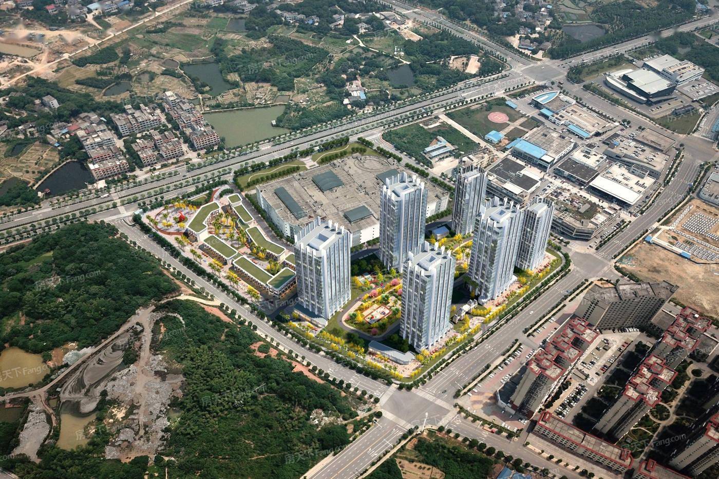 5980元㎡起,带学位公寓,恒大时代广场即将开盘!_长沙市