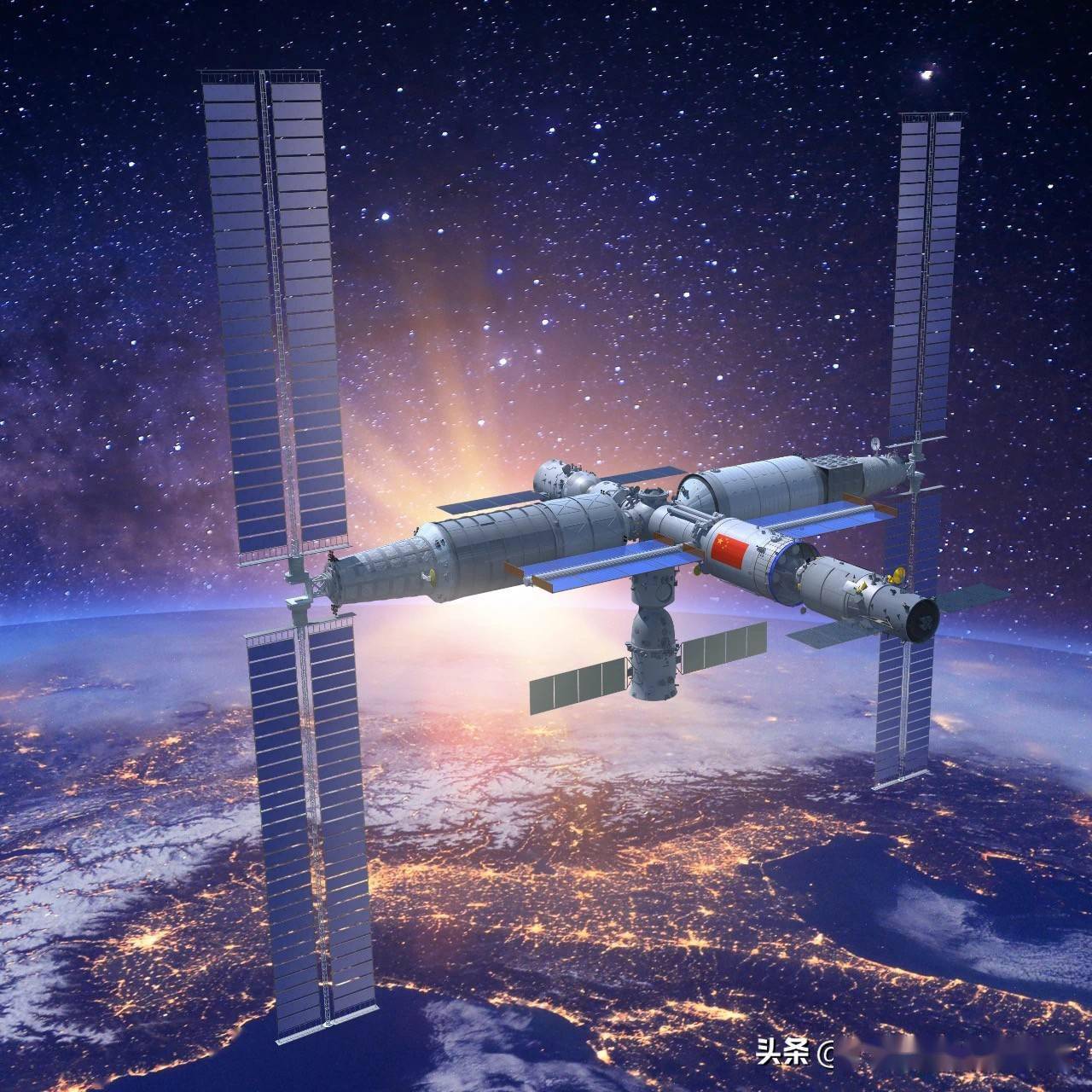 中国空间站长啥样三室两厅的太空观景别墅