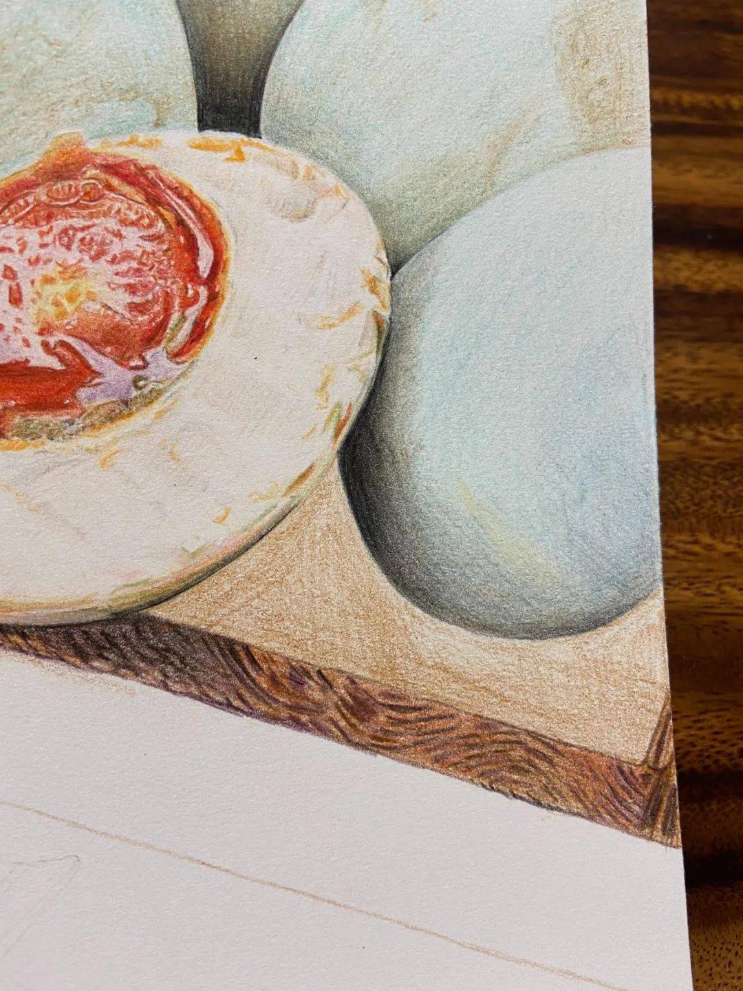 24节气彩铅画图文教程立夏