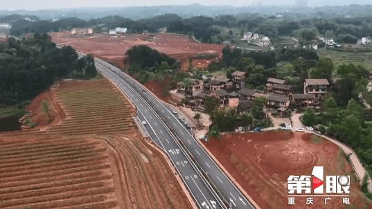 直通川渝高竹新区 南北大道二期工程下月底可通车