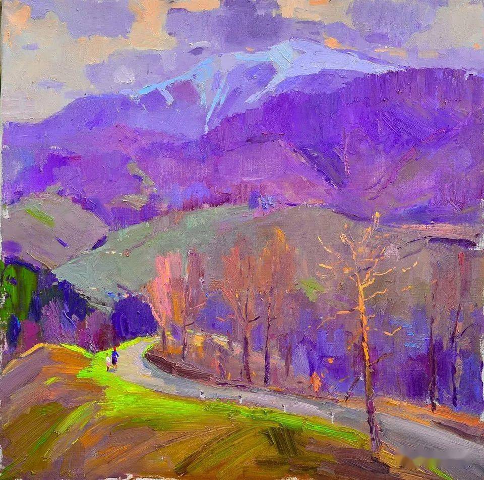 色彩的冷暖碰撞