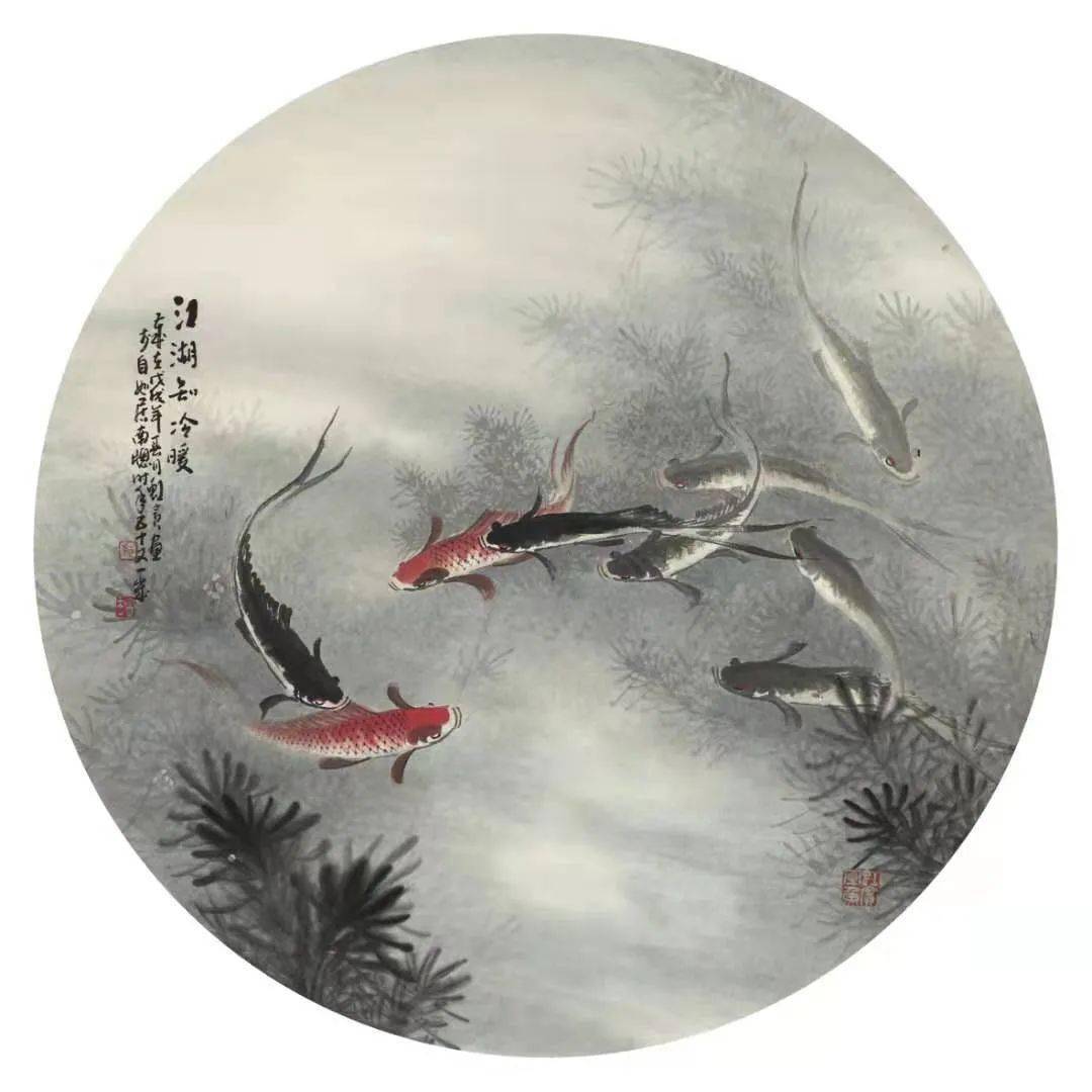 鱼乐,在空灵澄澈的虚无空间里遨游_施虹宾