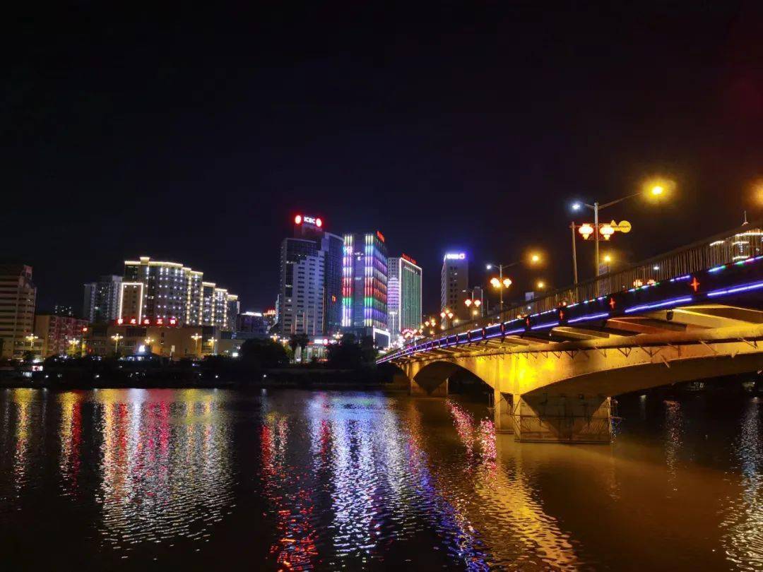 震撼文明三明夜景美如画