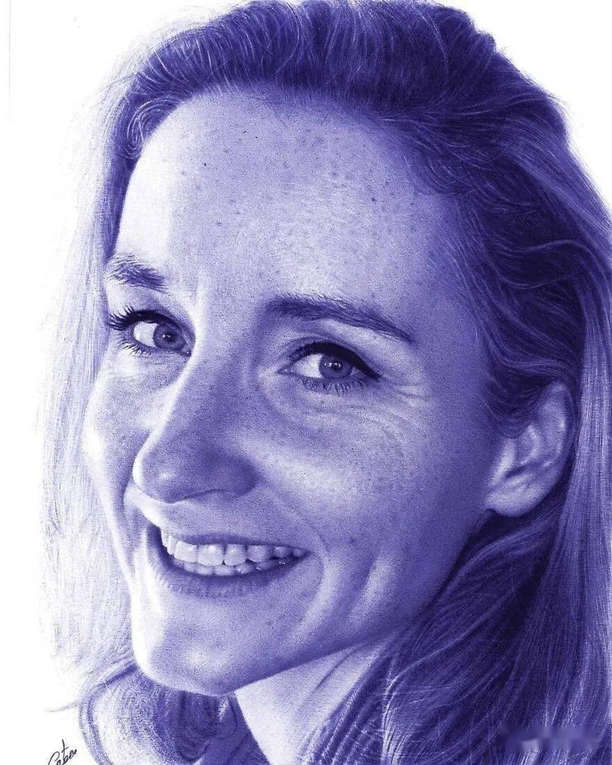 非凡的圆珠笔绘画作品欣赏