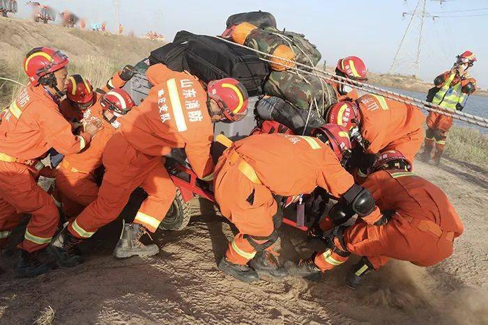 【六小时驰援】枣庄支队参加山东省"使命召唤·齐鲁砺剑—2021"地震