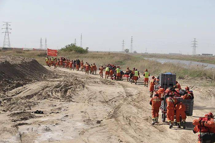 【六小时驰援】枣庄支队参加山东省"使命召唤·齐鲁砺剑—2021"地震