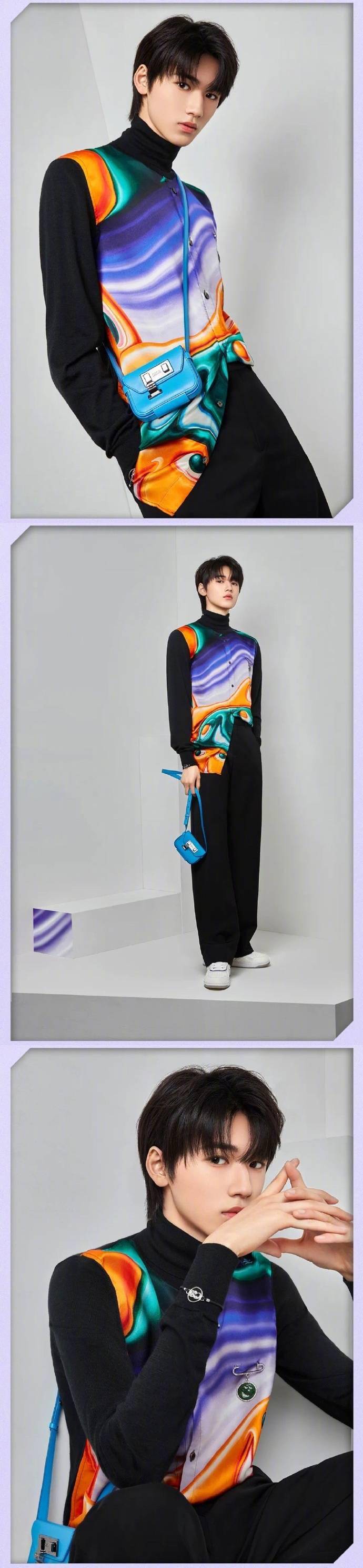 [消息]宋亚轩演绎迪奥2021秋季男装系列 在时尚和气质这一块拿捏稳当