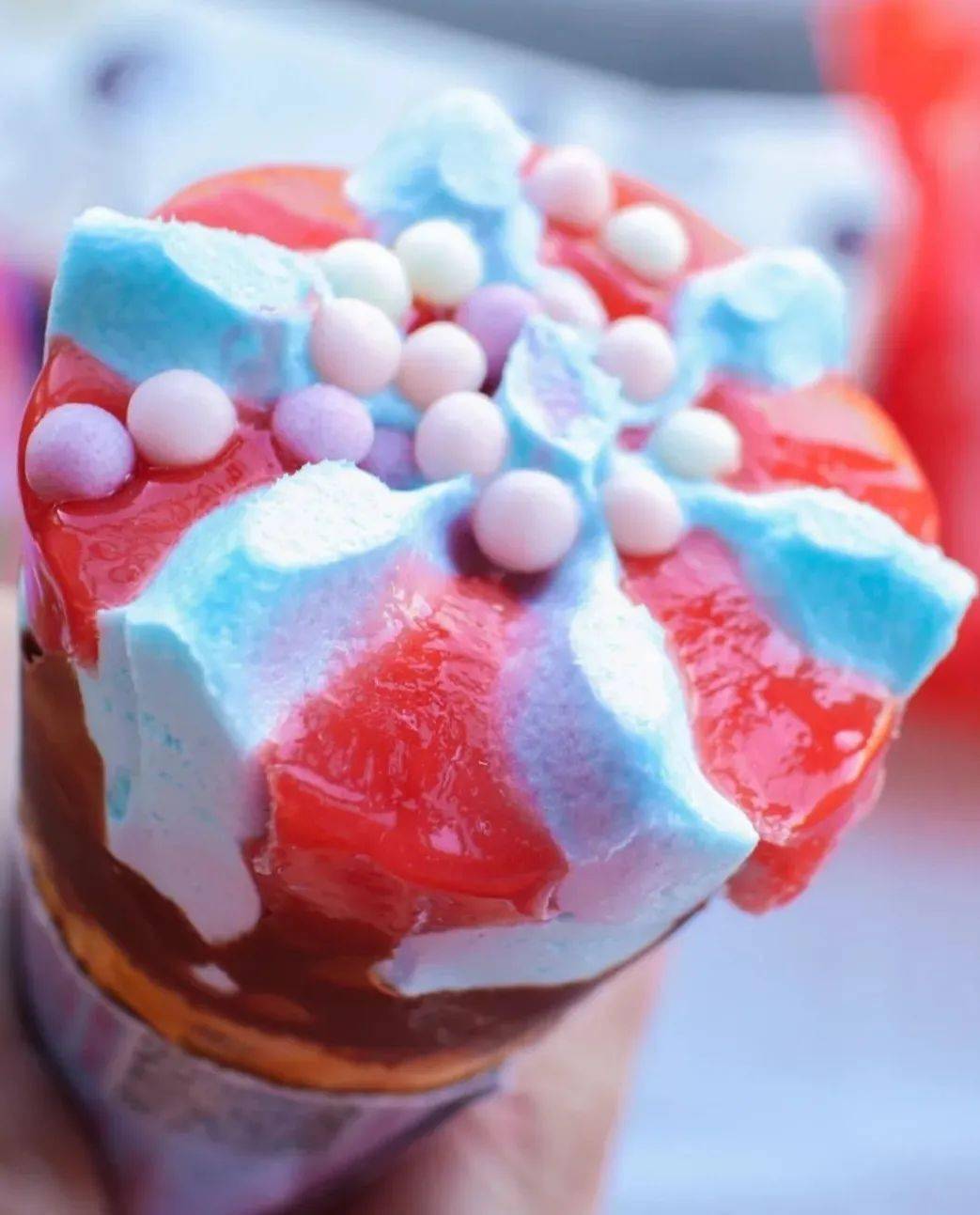 刷爆苏州人朋友圈的独角兽冰淇淋,到底是什么来头?_巧克力