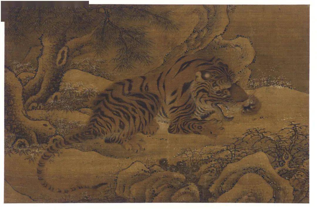 虎出没带你看看古画里的完达山1号