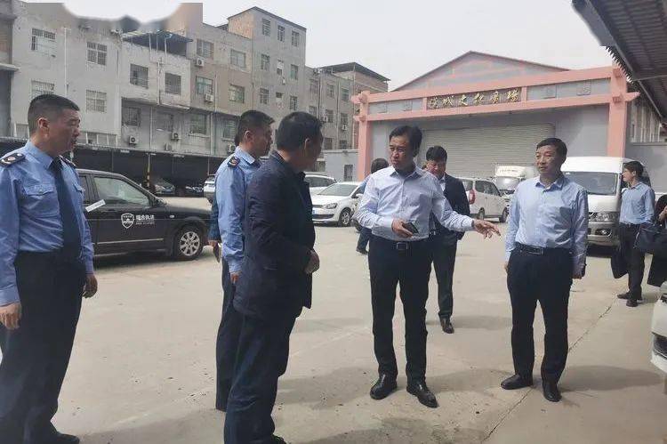 区政府主要领导调研未央区市场监管局基层建设工作_刘国荣