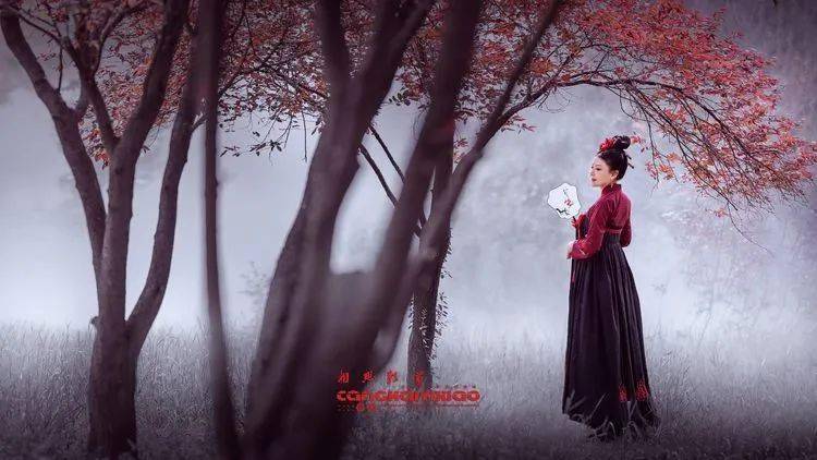 人像摄影相思难剪