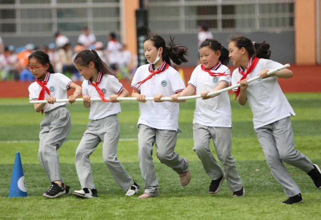 動態活力少年悅動精彩江橋小學舉行2021年春季趣味運動會