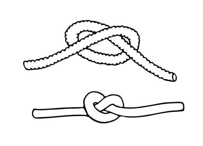 绳子简笔画画法图片