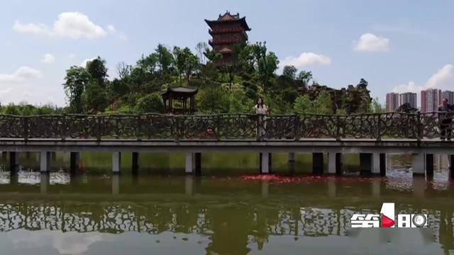 打卡巴渝美景大足香国公园