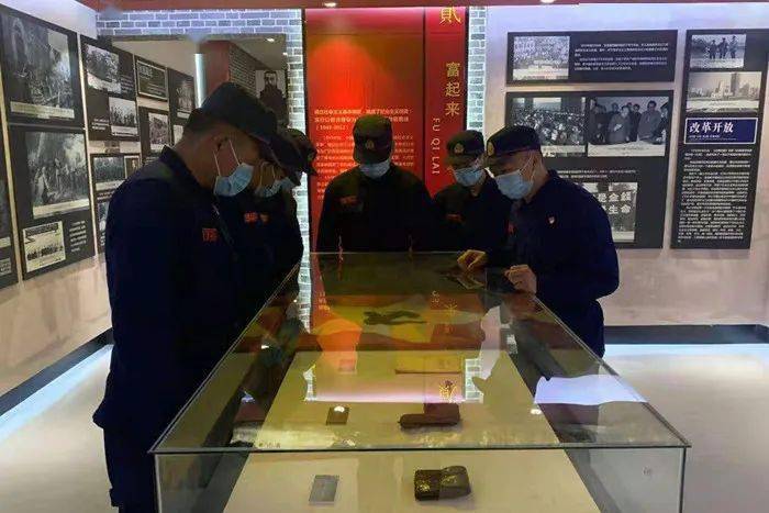 枣庄支队组织指战员走进北沙河惨案纪念馆开展党史学习教育实地践学