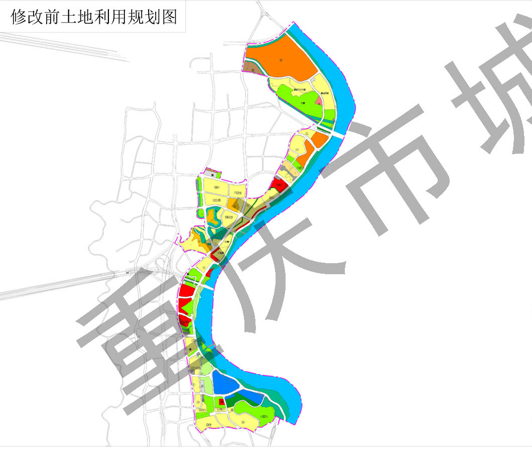 双碑,两路,蔡家地块调规 涉及用地性质,规模,限高等_规划
