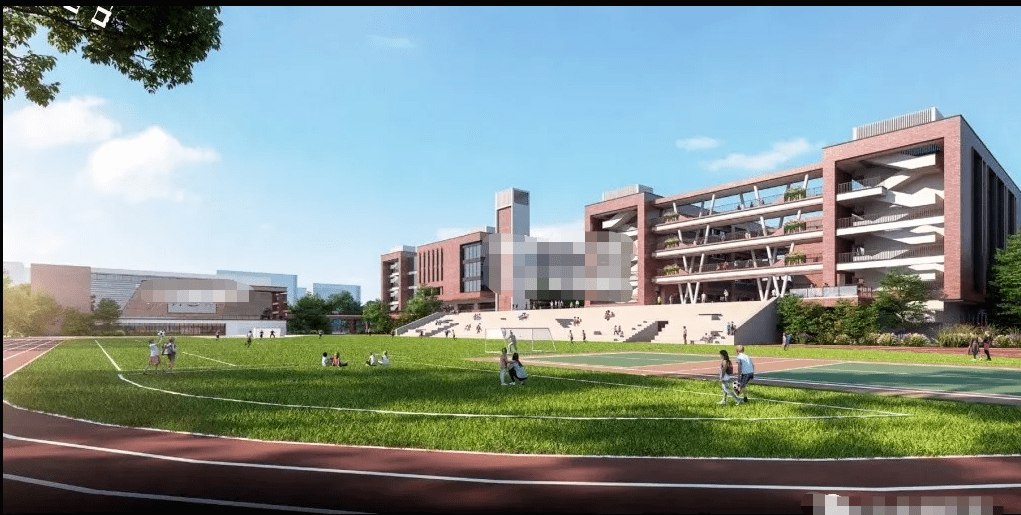 九龙湖石钟山路学校效果图曝光!总投资4亿!今年底开工!