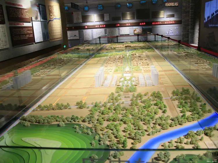 洛阳市城市规划展示馆展示从古到今城市的变化