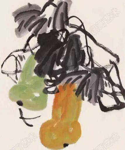 图文教程写意葫芦的画法